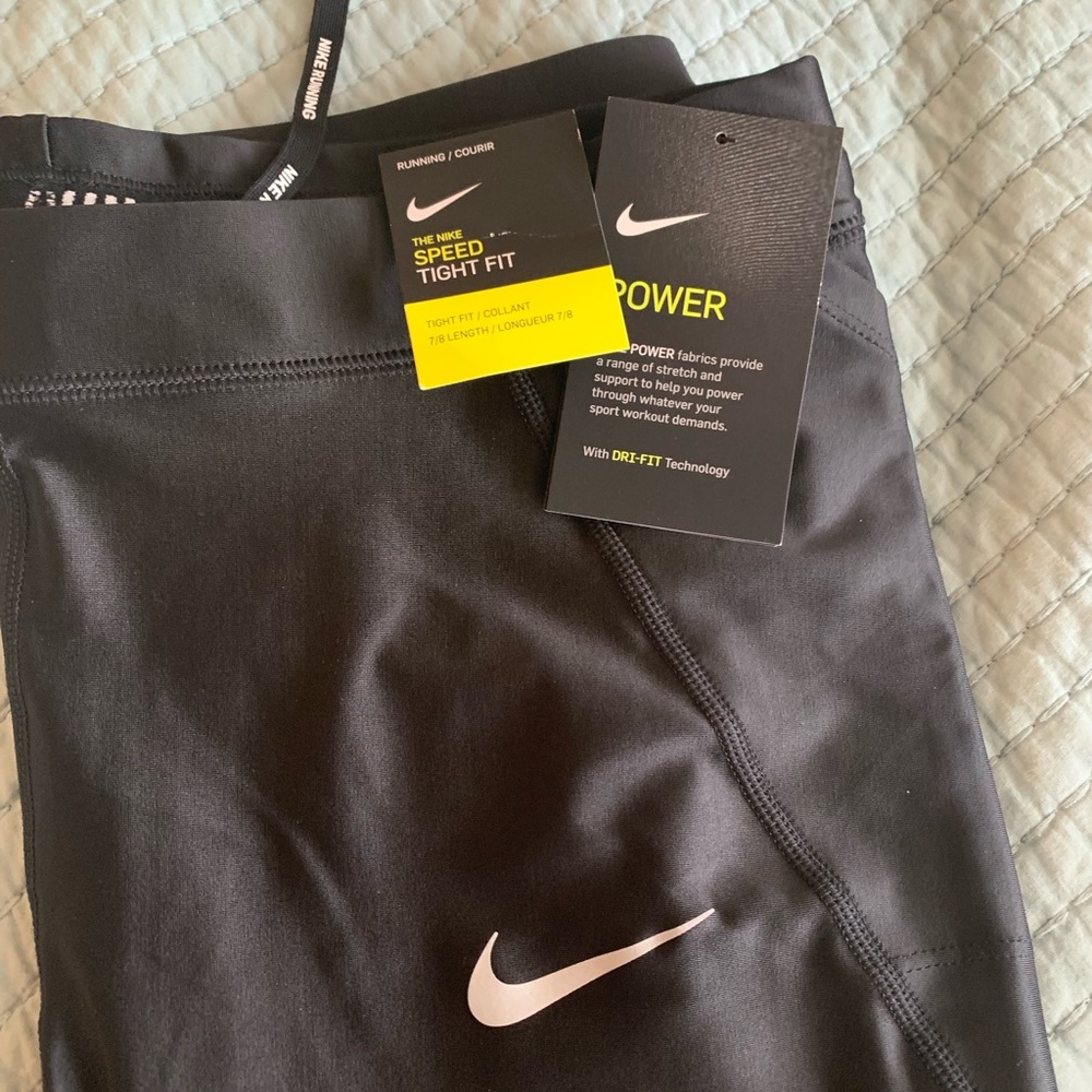 Nike speed dri-fit black leggings